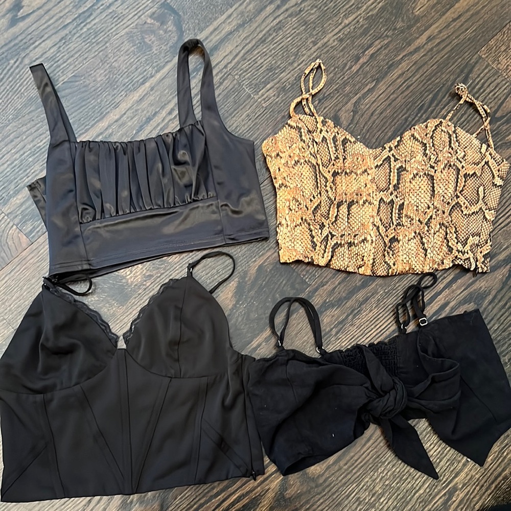 Crops all size medium willing to sell separately